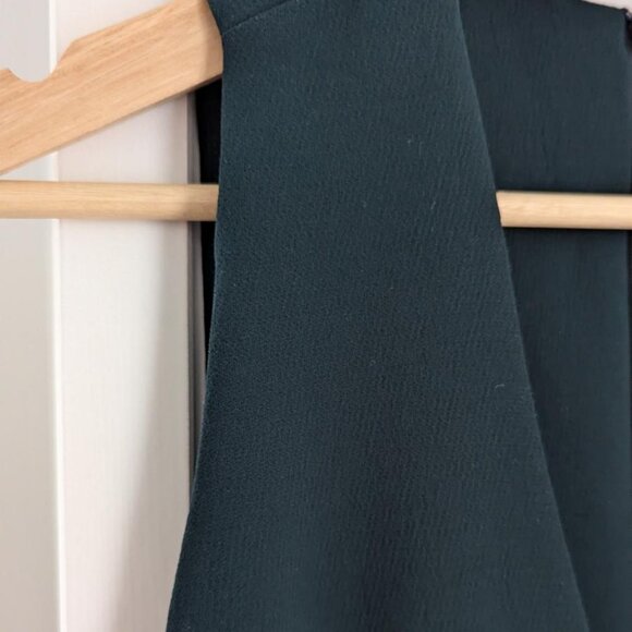 Wilfred short dress in forest green - Picture 3 of 5